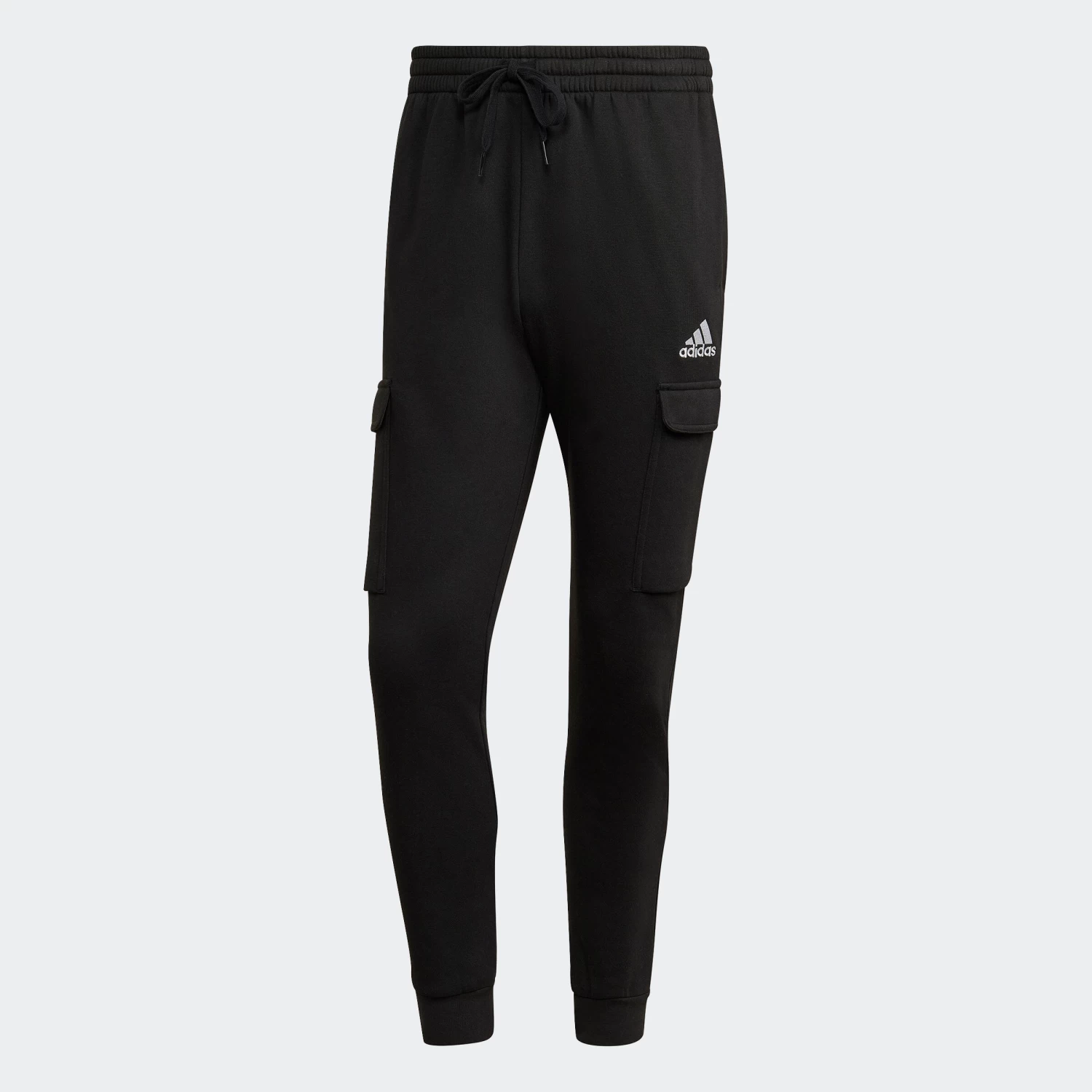 ADIDAS Men's Low-Impact Fitness Tracksuit Bottoms 8 ADIDAS Men's Low-Impact Fitness Tracksuit Bottoms - Image 6
