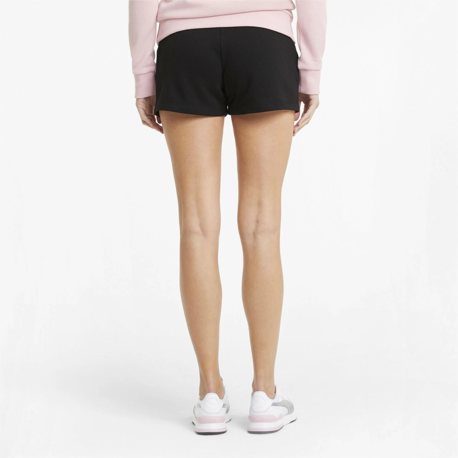 PUMA Womens Essentials Sweat Shorts 5 PUMA Womens Essentials Sweat Shorts - Image 3