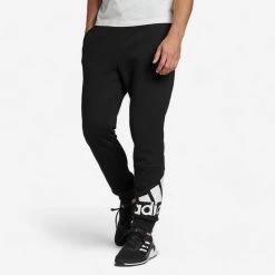 ADIDAS Men's Soft Training Tracksuit Bottoms Badge Of Sport