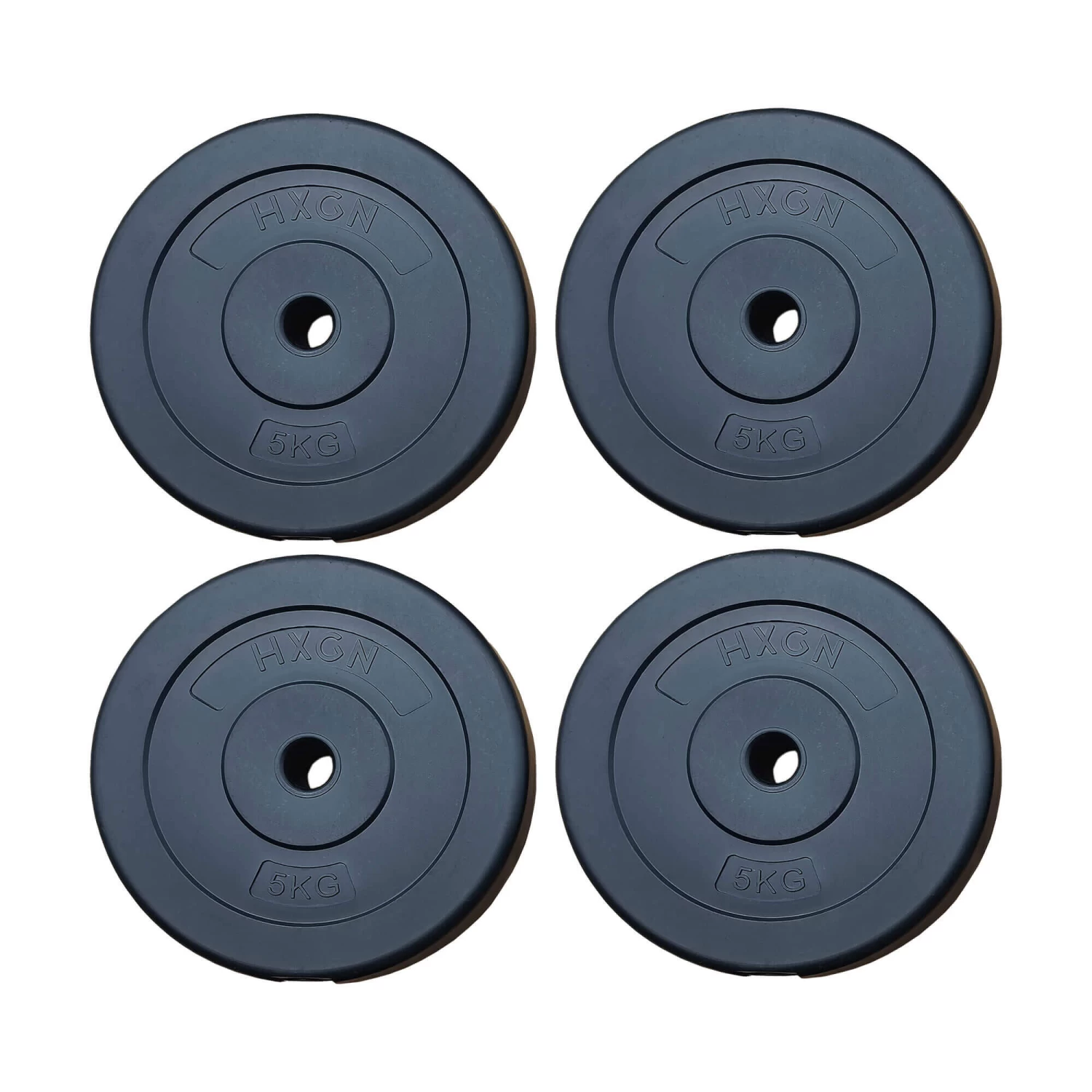 HXGN 4 X 5kg Standard 1" Weight Plates 3 HXGN 4 X 5kg Standard 1" Weight Plates