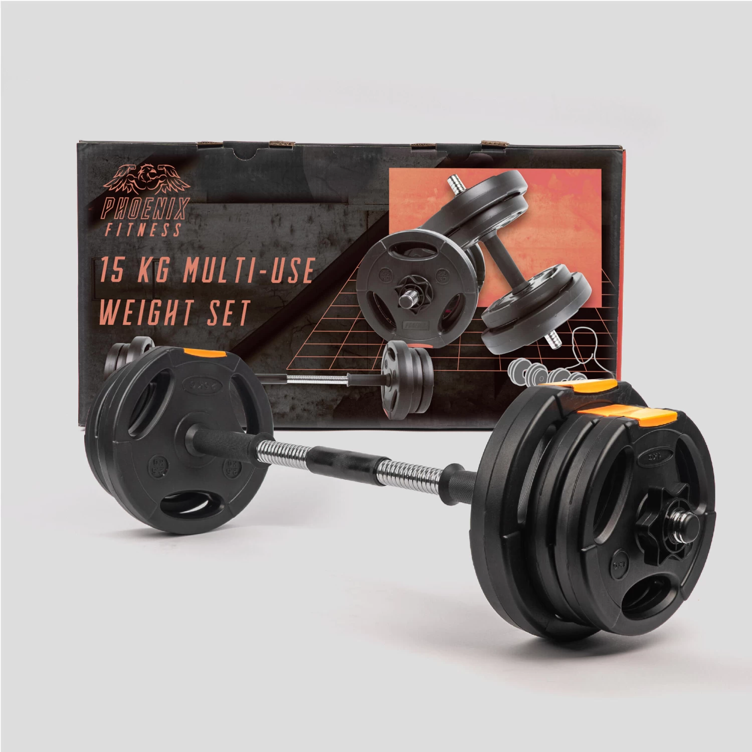 15KG COMPLETE DUMBBELL WEIGHTS SET 3 15KG COMPLETE DUMBBELL WEIGHTS SET