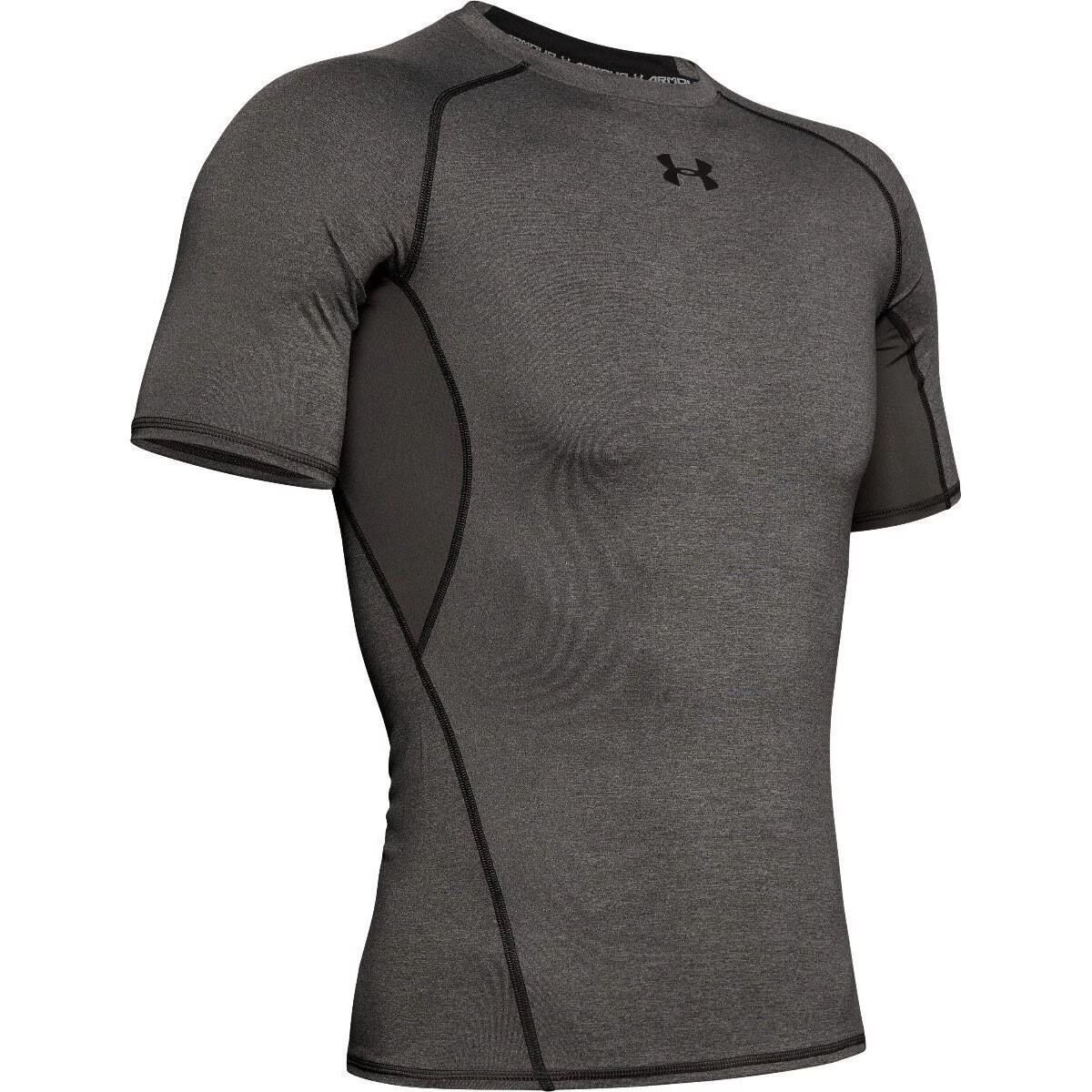 Under Armour Mens HeatGear Compression Shirt (Black) 6 Under Armour Mens HeatGear Compression Shirt (Black) - Image 4