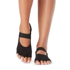 Fitness-Mad Womens/Ladies Mia Eve Half Toe Socks (Black) -Fitness Equipment Store k0b630558c82489f1057b8a5da1b708f7