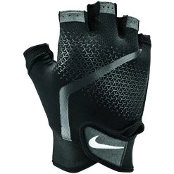NIKE MENS FITNESS GLOVE BLACK MEDIUM