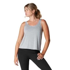 Fitness-Mad Womens/Ladies Scoop Neck Tank Top (Black) -Fitness Equipment Store k16895e61a0f1f8be42feebef753f206c