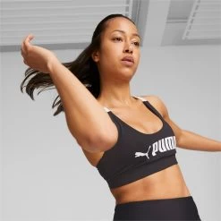 PUMA Womens Fit Mid Impact Training Bra