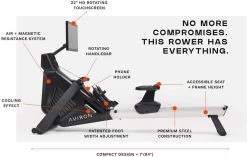 Aviron Strong Series Rower 12 Aviron Strong Series Rower -Fitness Equipment Store k182ffb37f570e882a598c18e06d59452