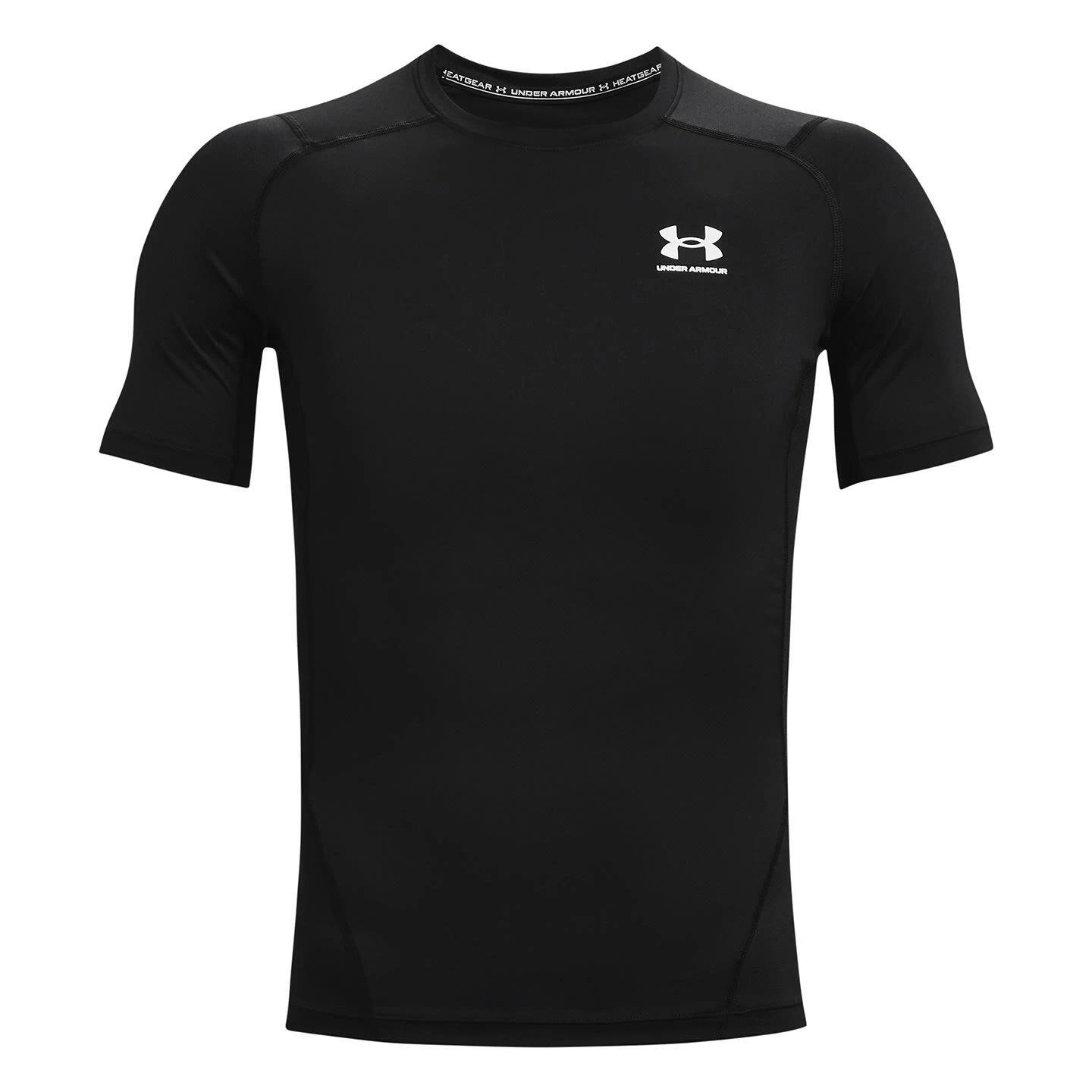 Under Armour Mens HeatGear Compression Shirt (Black) 3 Under Armour Mens HeatGear Compression Shirt (Black)