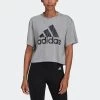 ADIDAS Women's Fitness Cropped T-Shirt Essentials -Fitness Equipment Store k215b032e7d95b71e1ee9bf75240e9dce