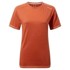 Craghoppers Womens/Ladies Dynamic TShirt (Warm Ginger)