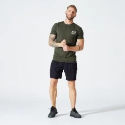 Men's Crew Neck Slim-Fit Soft Breathable Cross Training T-Shirt 16 Men's Crew Neck Slim-Fit Soft Breathable Cross Training T-Shirt -Fitness Equipment Store k227cc9c0eaae6a2b1a253fdd6516b697