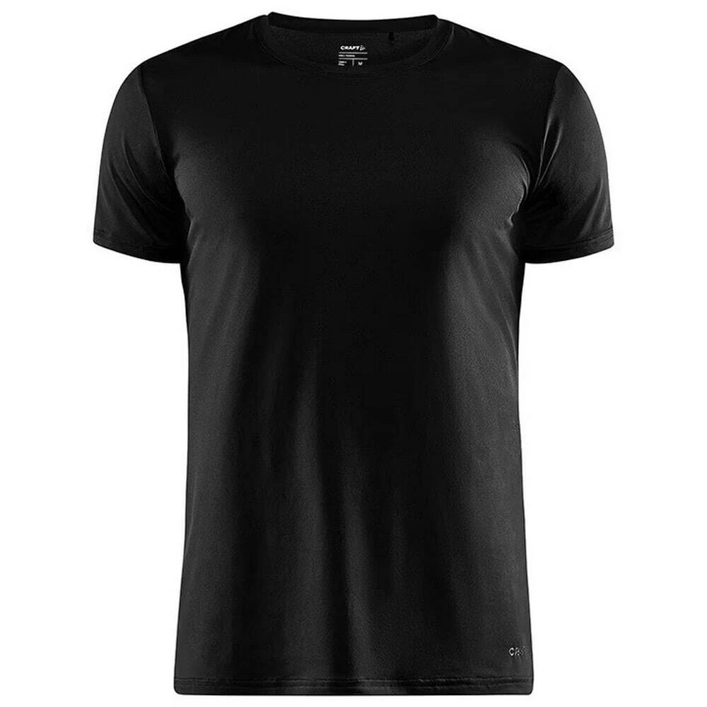 Craft Mens Essential Core Dry ShortSleeved TShirt (Black) 3 Craft Mens Essential Core Dry ShortSleeved TShirt (Black)