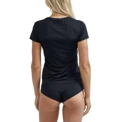Craft Womens/Ladies Essential Core Dry TShirt (Black) 6 Craft Womens/Ladies Essential Core Dry TShirt (Black) -Fitness Equipment Store k231d7beadf0ca43f44432c74a12fee24