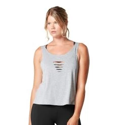 Fitness-Mad Womens/Ladies Laser Cut Tank Top (Black) -Fitness Equipment Store k2331d76a7a520aa00928ab07ef49fdb5