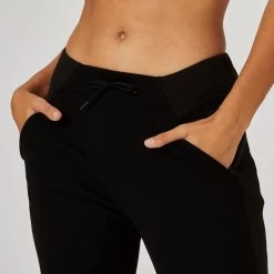 Women's Fitness 7/8 Jogging Bottoms 520 -Fitness Equipment Store k237992b88331b71c693a594fa8a9e242