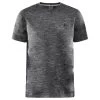 Craft Mens ADV Charge Melange ShortSleeved TShirt (Black)
