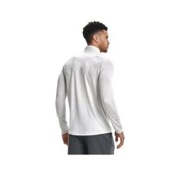 Under Armour Tech 2.0 1/2 Zip Halo Gray/White -Fitness Equipment Store k2900f5828af01bb370ff7541ca786237