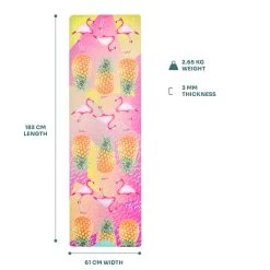 Myga Tropical Luxurious Vegan Suede Yoga Mat -Fitness Equipment Store k290127f2419da5a926f65be2d867c5a1