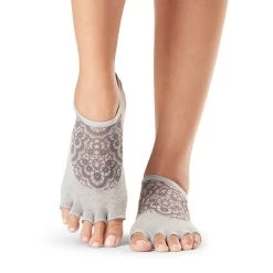 Fitness-Mad Womens/Ladies Luna Legend Half Toe Socks (Grey) -Fitness Equipment Store k29b652550a0d4d73e7661e5ea47140da