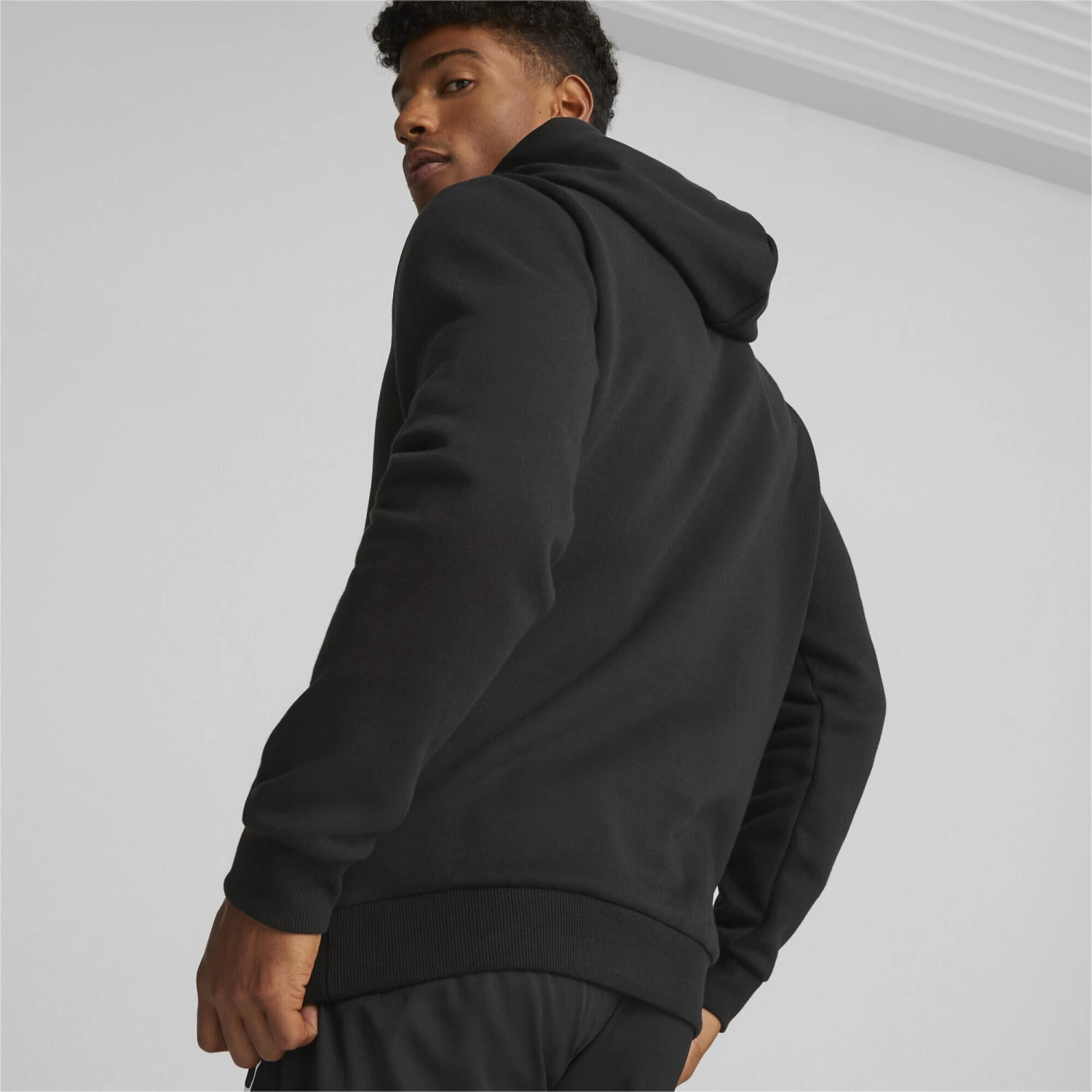 PUMA Mens Essentials Big Logo Hoodie Hooded Top 6 PUMA Mens Essentials Big Logo Hoodie Hooded Top - Image 4