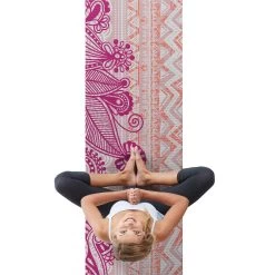 Gaiam Bohemian Rose Yoga Mat 4mm -Fitness Equipment Store k2b7b4b208e85985f840bc14cce968fcc