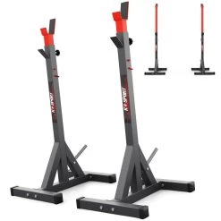 Heavy Duty Adjustable Barbell Squat Rack Bench Press