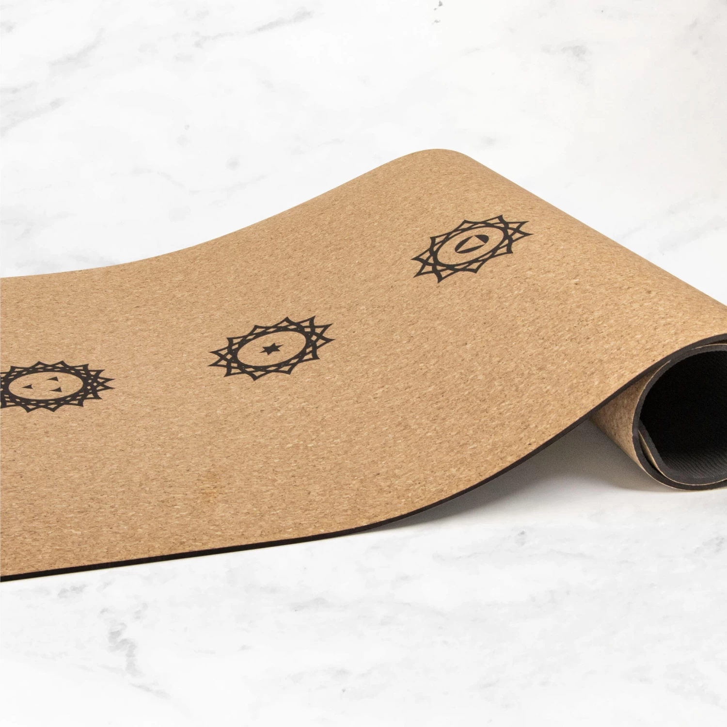 Myga Extra Large Chakra Cork Mat 5 Myga Extra Large Chakra Cork Mat - Image 3