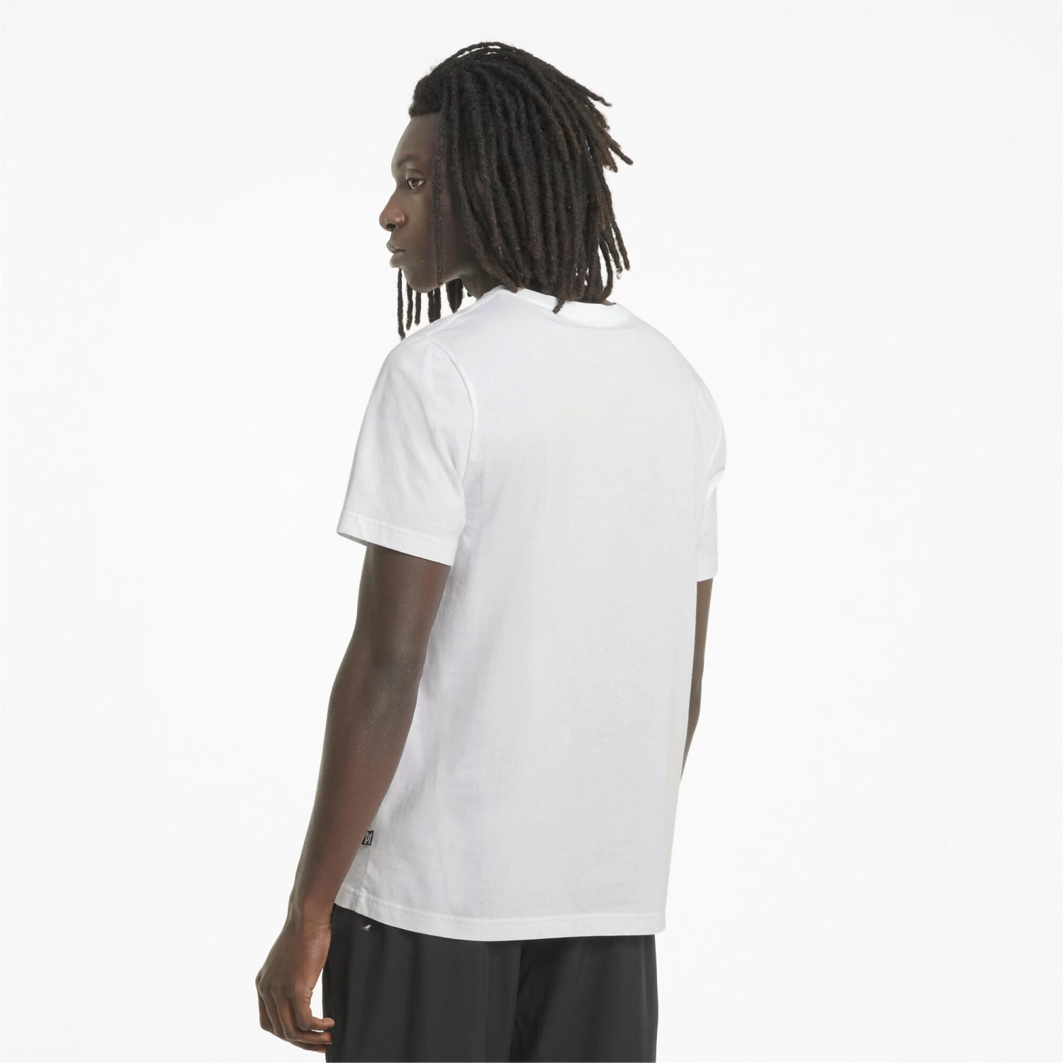 PUMA Mens Essentials Logo Tee T-Shirt 5 PUMA Mens Essentials Logo Tee T-Shirt - Image 3
