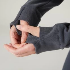 Women's Fitness Cropped Hoodie 520 16 Women's Fitness Cropped Hoodie 520 -Fitness Equipment Store k349f187ebe7585caf325377c23018aa7