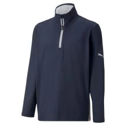 PUMA Unisex Gamer Quarter-Zip Youth Golf Pullover - Navy Blazer -Fitness Equipment Store k38a000938e355e0ce6740e35213e72eb
