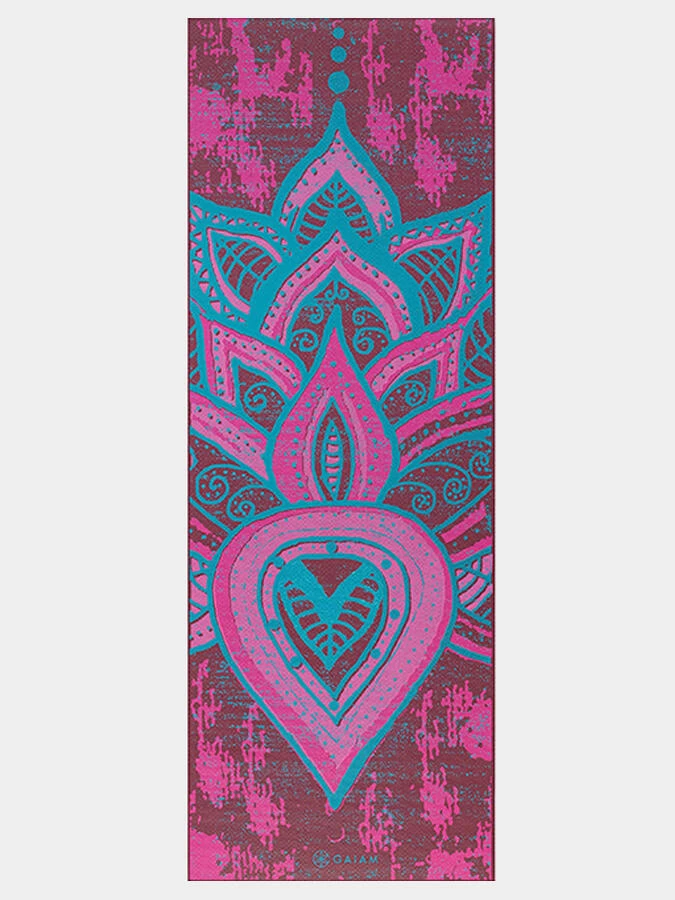 Gaiam Be Free Reversible Yoga Mat 6mm 4 Gaiam Be Free Reversible Yoga Mat 6mm - Image 2
