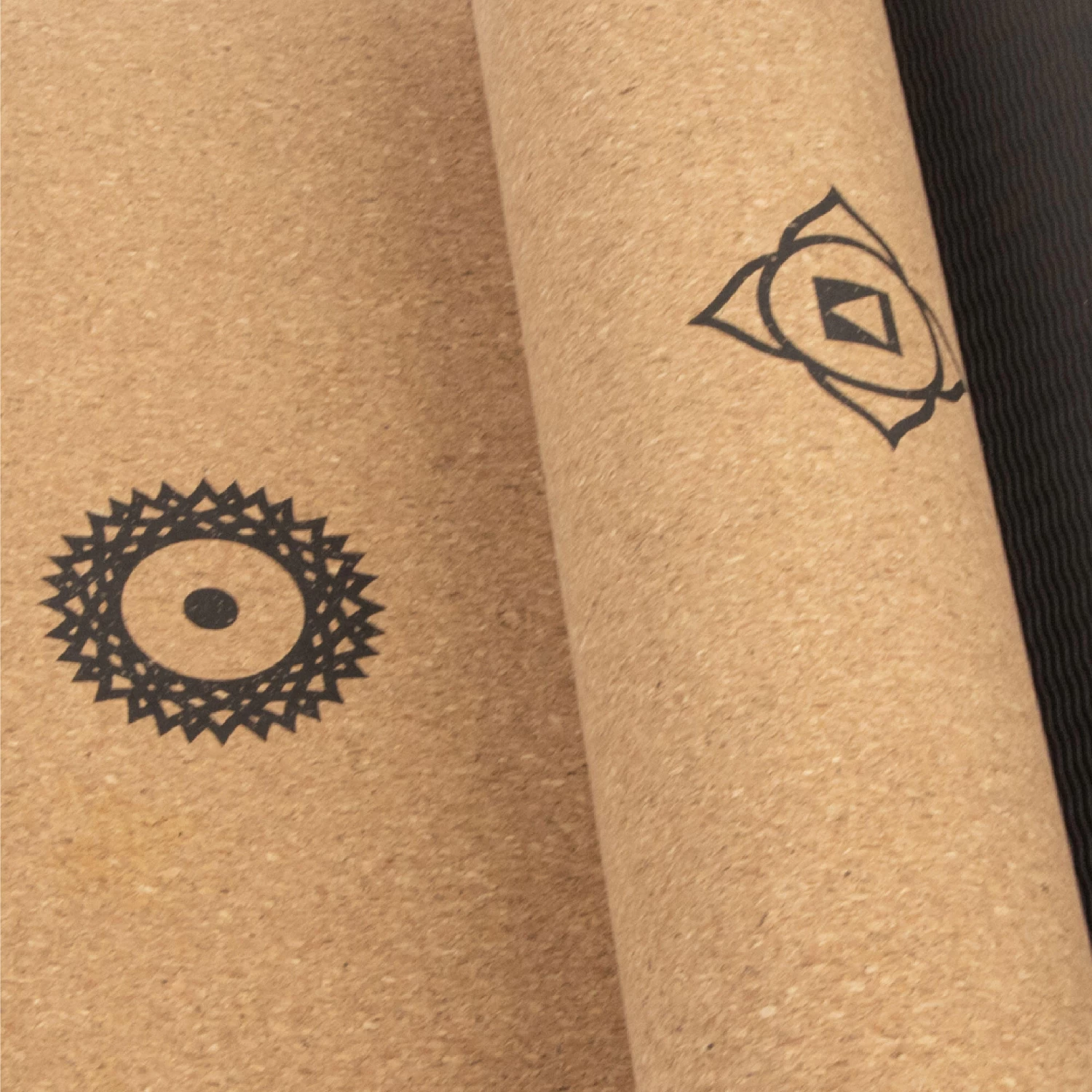 Myga Extra Large Chakra Cork Mat 9 Myga Extra Large Chakra Cork Mat - Image 7