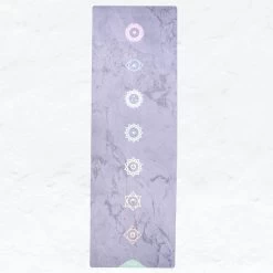 Myga Chakra Luxurious Vegan Suede Yoga Mat -Fitness Equipment Store k423a46f0ca7d1c03d3b39aa599d196fe