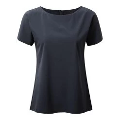 Craghoppers Womens/Ladies NosiLife Carmel ShortSleeved Top (Midnight Blue)