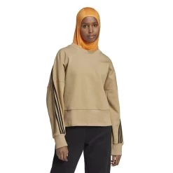 ADIDAS Women's Low-Impact Fitness Sweatshirt Future Icons