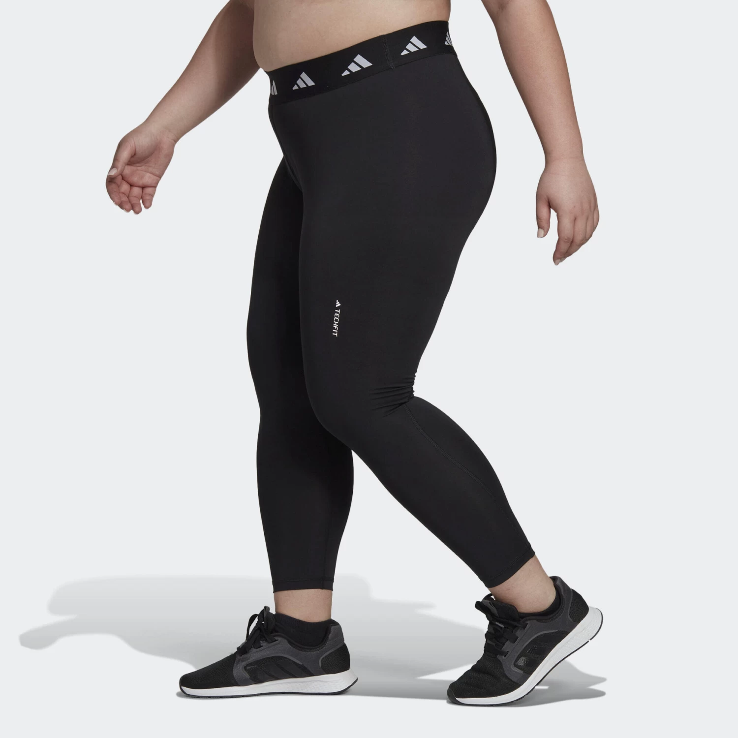 ADIDAS Techfit 7/8 Leggings (Plus Size) 5 ADIDAS Techfit 7/8 Leggings (Plus Size) - Image 3