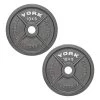 York Olympic Cast Iron Weight Plates 2 X 10kg -Fitness Equipment Store k49c6d624dfcbdac72c42a1eb06009821