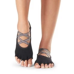 Fitness-Mad Womens/Ladies Elle Heartbreak Half Toe Socks (Black) -Fitness Equipment Store k4a7198af8d1ab1ecfa62d8654f239f6d