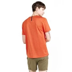 Craft Mens ADV Charge Melange ShortSleeved TShirt (Black) -Fitness Equipment Store k4e810c4508a2081989a54974a800e802