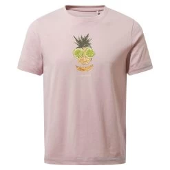 Craghoppers Childrens/Kids Gibbon Face TShirt (Brushed Lilac)