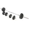 Viavito 50kg Black Cast Iron Barbell And Dumbbell Weight Set -Fitness Equipment Store k511a40466c24e945a6e6836368d2a261