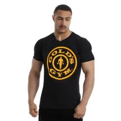 Men's Gold's Gym Weight Plate Printed T