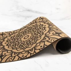 Myga Extra Large Mandala Cork Mat 13 Myga Extra Large Mandala Cork Mat -Fitness Equipment Store k584a4fec2fc0e325764b670832a27611