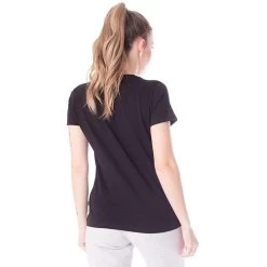 Puma Womens/Ladies ESS Logo TShirt (Black) -Fitness Equipment Store k614f1f5272ee16fc1ceac7f03aabf9d6