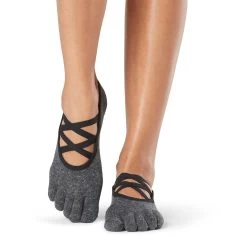 Fitness-Mad Womens/Ladies Elle Toe Socks (Black) -Fitness Equipment Store k616cfb45a6b6b9348cc04bb8dc0d20c1