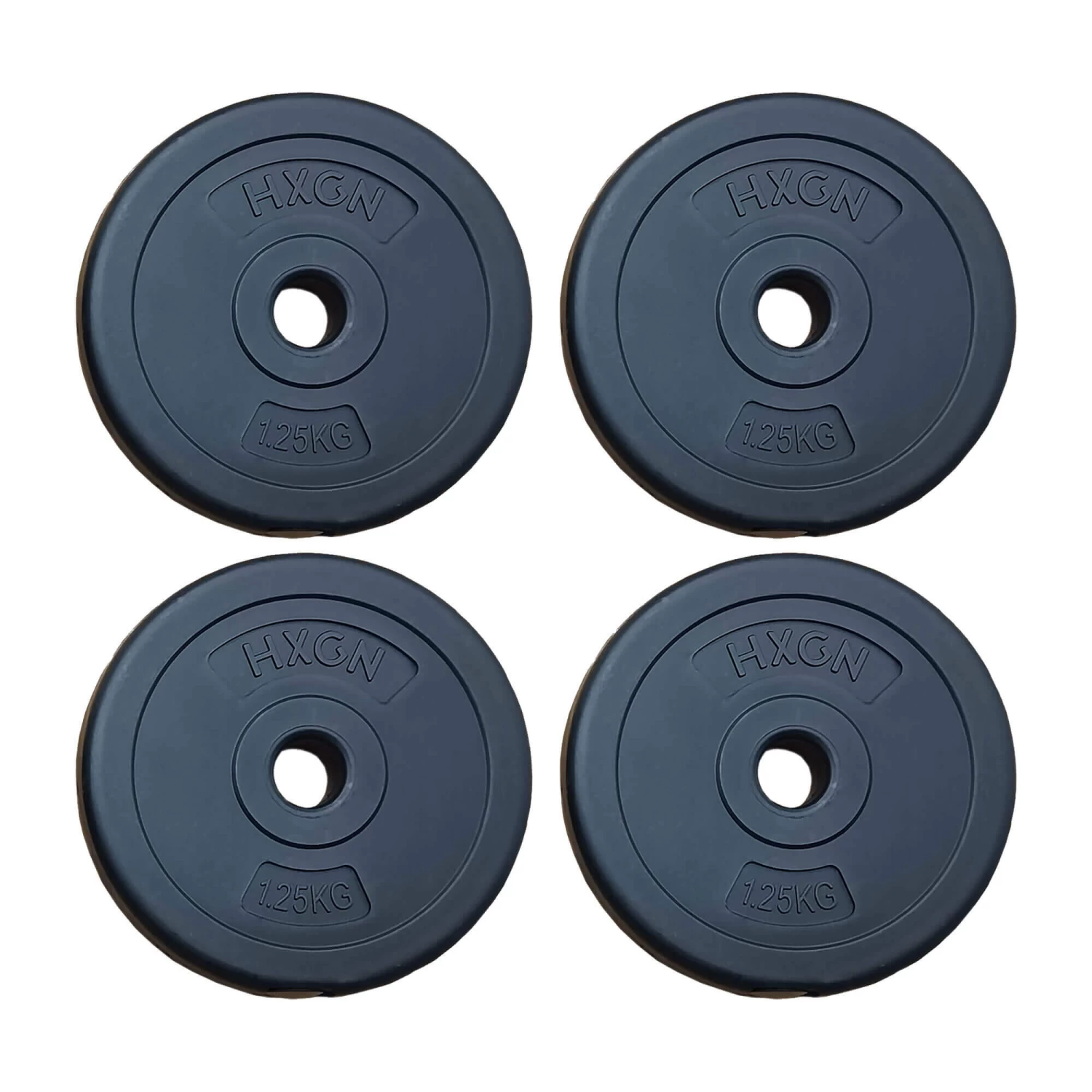 HXGN 4 X 1.25kg Standard 1" Weight Plates 3 HXGN 4 X 1.25kg Standard 1" Weight Plates