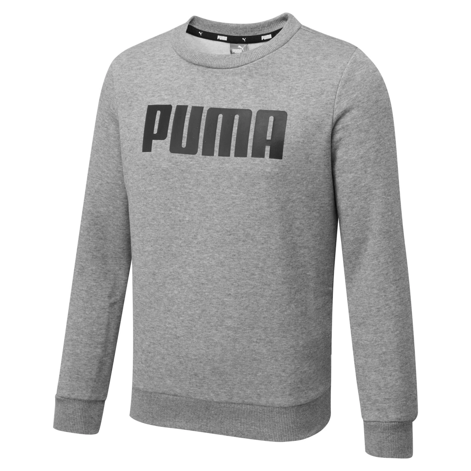 PUMA Kids Boys Essentials Fleece Crew Neck Sweatshirt Jumper Top Youth 7 PUMA Kids Boys Essentials Fleece Crew Neck Sweatshirt Jumper Top Youth - Image 5