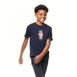 Craghoppers Childrens/Kids Gibbon Face TShirt (Brushed Lilac) -Fitness Equipment Store k65e9ef3a1a0676045d8c0ec10b9005e4