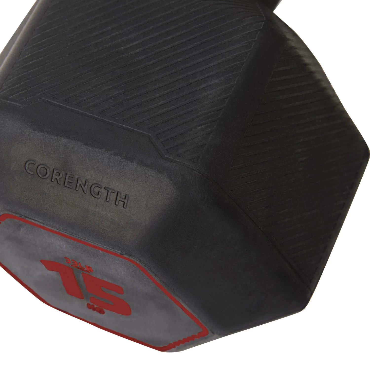 CORENGTH Hexagonal Cross Training Hex Dumbbell 15 Kg 4 CORENGTH Hexagonal Cross Training Hex Dumbbell 15 Kg - Image 2