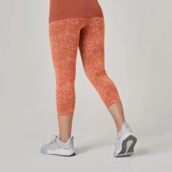 Cotton-Rich Shaping 7/8 Fitness Leggings 900 -Fitness Equipment Store k6b1e3d8f9328d052143c6c8af9634498